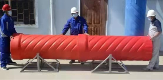 新型螺旋隧道逃生管 承插式聚乙烯逃生管(圖2)